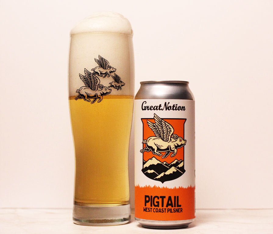 Pigtail Pilsner Glass